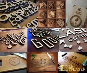 Cắt gỗ bằng laser