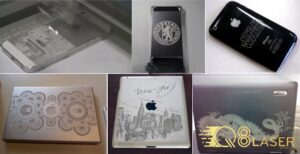 Khắc laser lên vỏ laptop ipad máy tính bảng theo yêu cầu