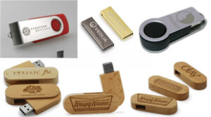 Khắc tên logo lên usb gỗ kim loại nhựa